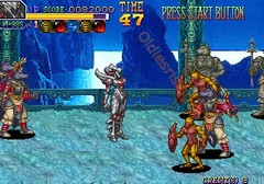 une photo d'Ã©cran de Gaia Crusaders sur Arcade